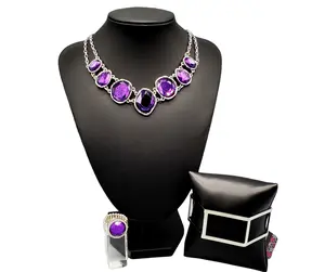 "Absolute Admiration" Purple Jewelry Set