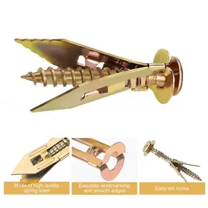 Self-Drilling Drywall Anchors and Screws Set