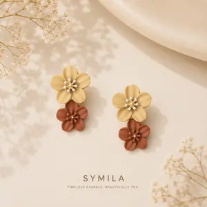 Color Block Acrylic Earrings