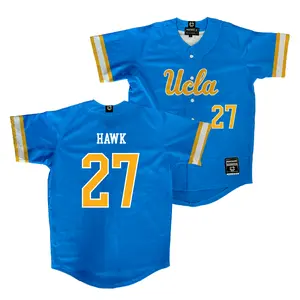 UCLA Baseball Blue Jersey - Easton Hawk