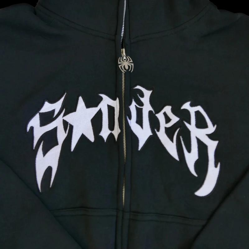 SonderStruck Spider Hoodie Matching Couples Valentines Full Zip Up