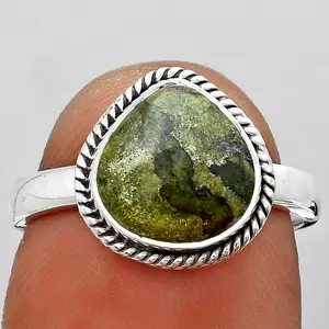 Dragon Blood Stone - South Africa Ring size-7 R-1009 SDR180494