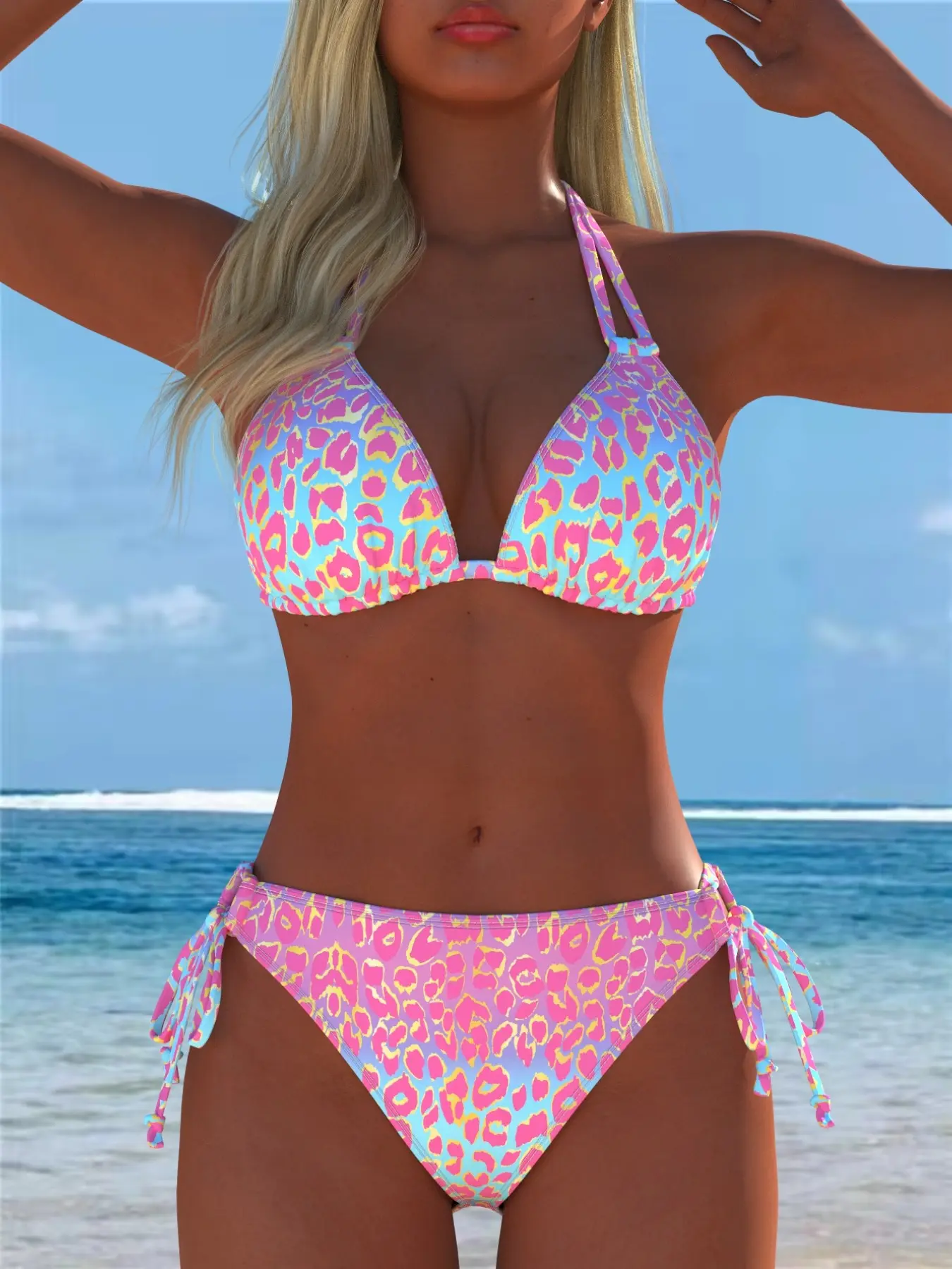 New Arrival Women's Swimwear, Swimsuit & Beachwear for Summer Vacation & Travel, Sexy Two-Piece Bikini Set