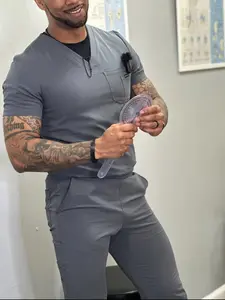 Men's Grey Alpha Scrub Joggers