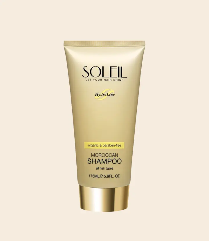 Soleil Moroccan Shampoo -   Golden Cleanse Elixir