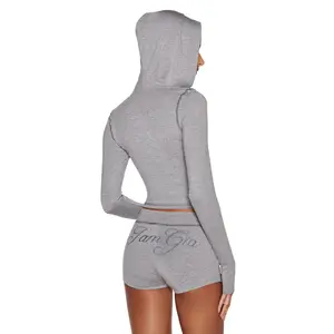 BLARE JERSEY SHORT - GREY : HEATHER GREY