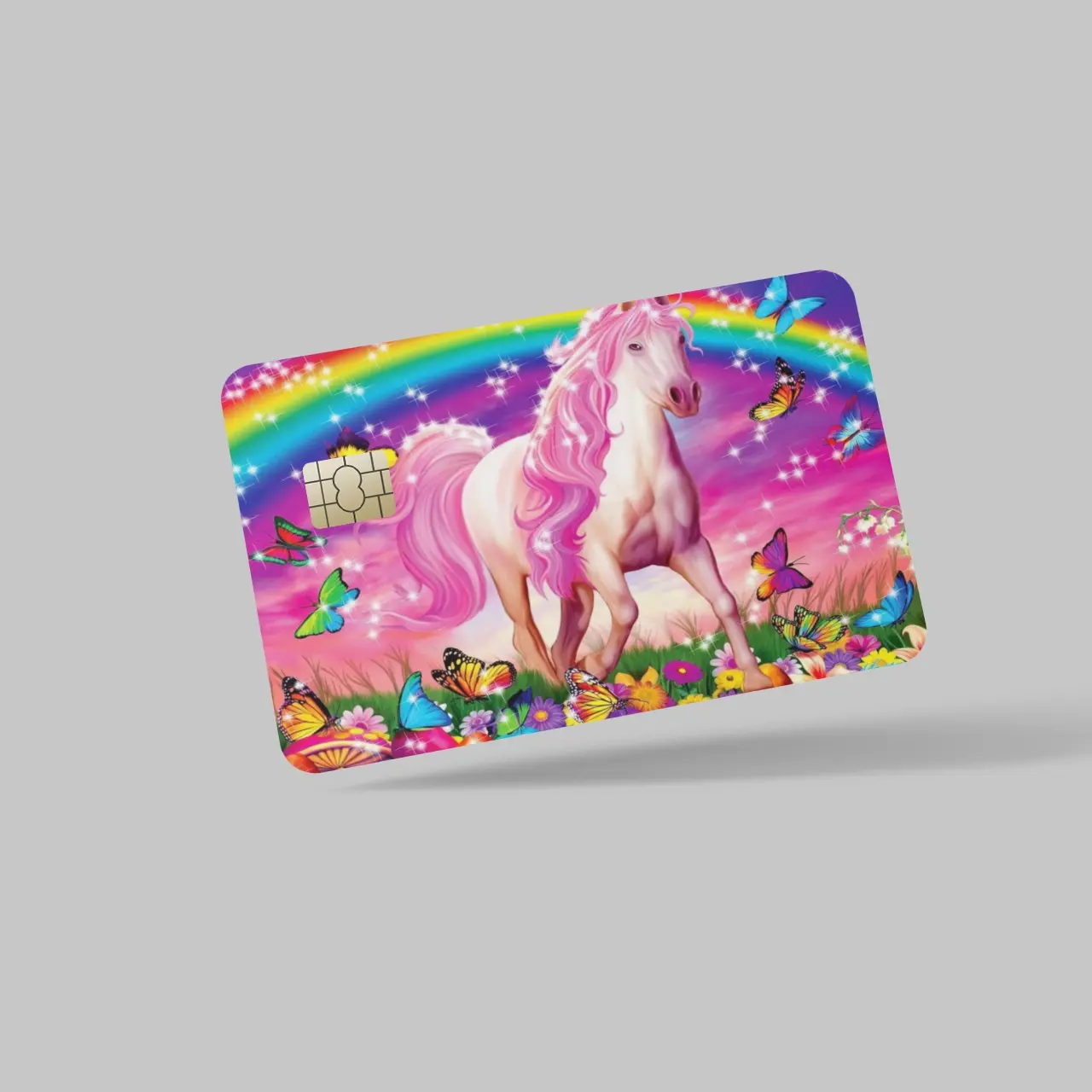 UNICORN Credit Card Skin 2-Pack Precision Cut Scratch Resistant for Mayor Cards Easy Application Stylish Protection