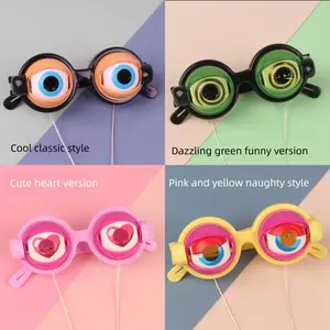 Funny Novelty Glasses for Kids  Silly Party Favor Prank Toy Easter Christmas Gift Birthday Party Gag Gift Game Accessory Party Supplies Teen Girl Gifts Teen Boy Gift