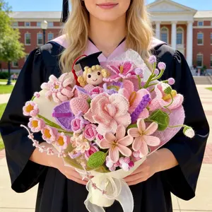 Crochet Graduation Bouquet with Custom Doll: Class of 2026 Gift - ETSY-111-0003