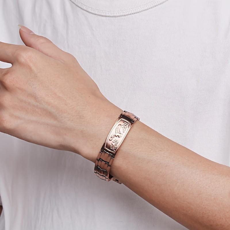 Men's Eagle Carved Alloy Bracelets - Vintage Bohemian Design, Stylish Stacking or Couple's Wristwear for Daily Use | A Fashionable Gift for Him