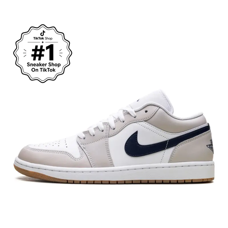 Nike Air Jordan 1 Low Georgetown Men’s Classic Athletic Sports Shoes, Daily Casual Fashion Walking Footwear