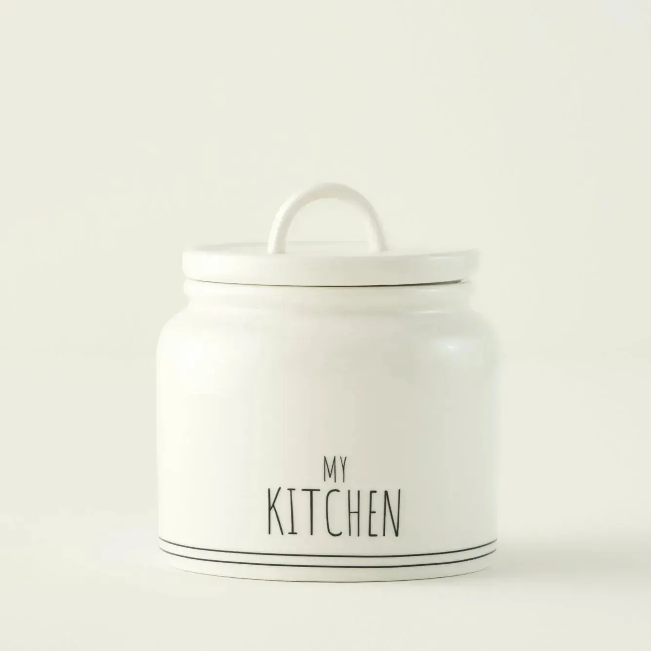 My Kitchen Porcelain Jar