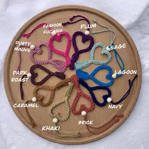 Heart Macramé Car Charm | Car Charm | Valentine’s Day Charm | Macrame Heart | Boho Heart Accessory | Macrame Car Charm| Heart Charm