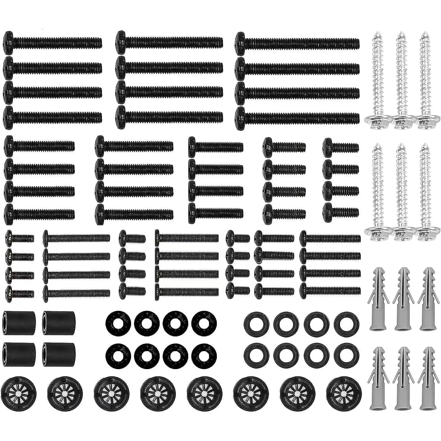 Universal Installation Hardware Kit Includes M4 M5 M6 M8 Sets Screws ...