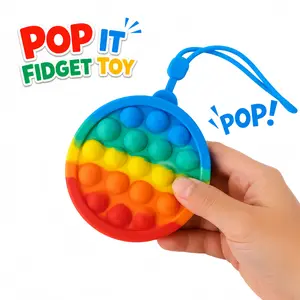 Endless Bubble Wrap Pop Fidget Toy for Kids & Adults - Ultimate Sensory Stress Relief Gift - Quiet Travel Essential for Road Trips - Cool Tool for Autism, ADHD & Focus - Birthday Gift for Toddlers, Teens & Kidults fidgets12 squishy