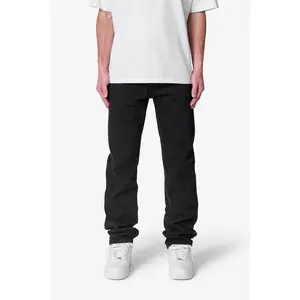 mnml Raw Straight Denim - Rinsed Black