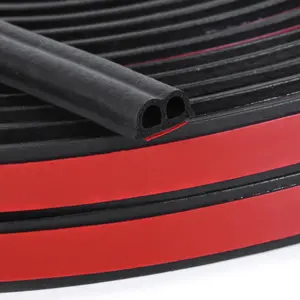 Universal Self Adhesive Weather Seal Strip, 51/100 x 1/5 Inch Thick, Car Door & Window Weatherstrip with Soundproof Engine Cover