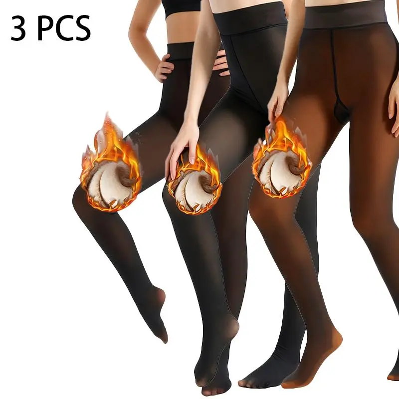 3pcs Black in brown+Black in skin+Caramel