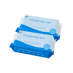 NT Dreams 12''x12''x 30 pcs/bag, 2 Bags Strong Reusable Cleaning Cloths No More Weak Paper Towels! Big, Thick, and Absorbent Sheets Handle Spills, Oil, Eco-Friendly, Washable, and Always Ready for Action Household Kitchen Microfiber Pack Smooth