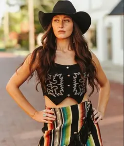 Boot Stitch Corset Top