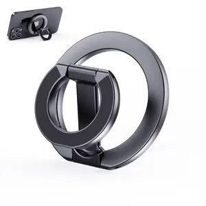 Dual‑Sided Magnetic Phone Ring Grip, Super Strong Magnet Phone Stand Holder Compatible with Car Mounts, Magnetic Phone Accessory for iPhone 17/16/15/14/13 Pro Max Plus