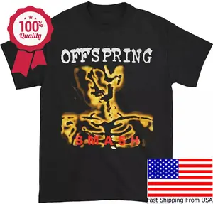 The Offspring Mens Smash Album Tee Shirt Size S-6XL, All Colors, Gift for Women Men, Made In USA, US Size S-6XL, 100% cotton, Classic Fit, Unisex T-Shirt