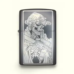 Operator EDC Refillable Flip Lighter - Full Metal - Windproof - Durable