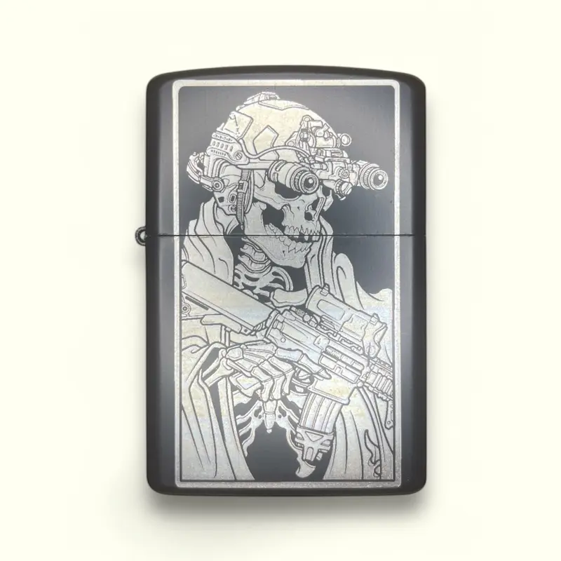 Operator EDC Refillable Flip Lighter - Full Metal - Windproof - Durable