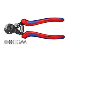 Knipex Tools  6.25 in. Hi-Lev Wire Rope Cutter Plier