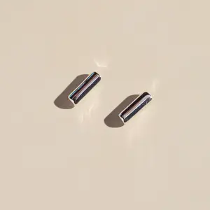 Silver Bar Studs