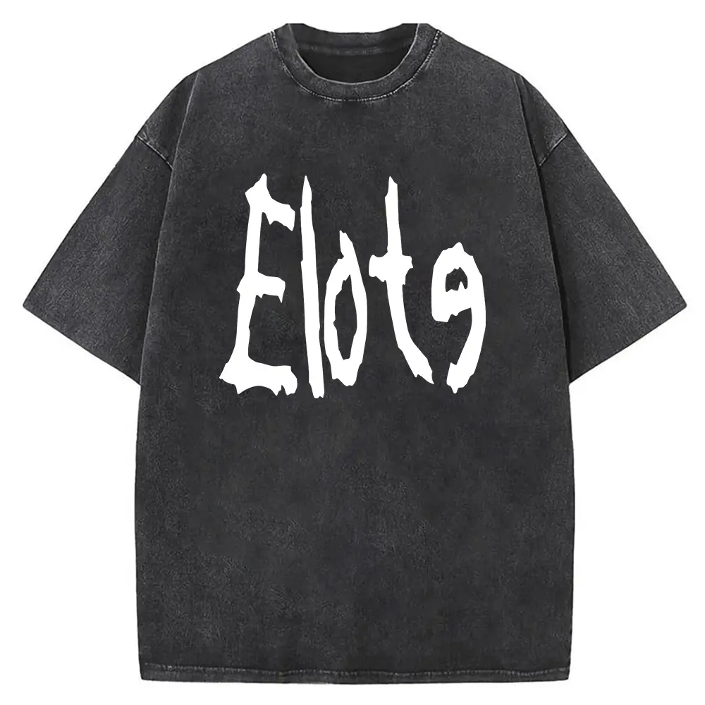 Washed T-shirt-Black