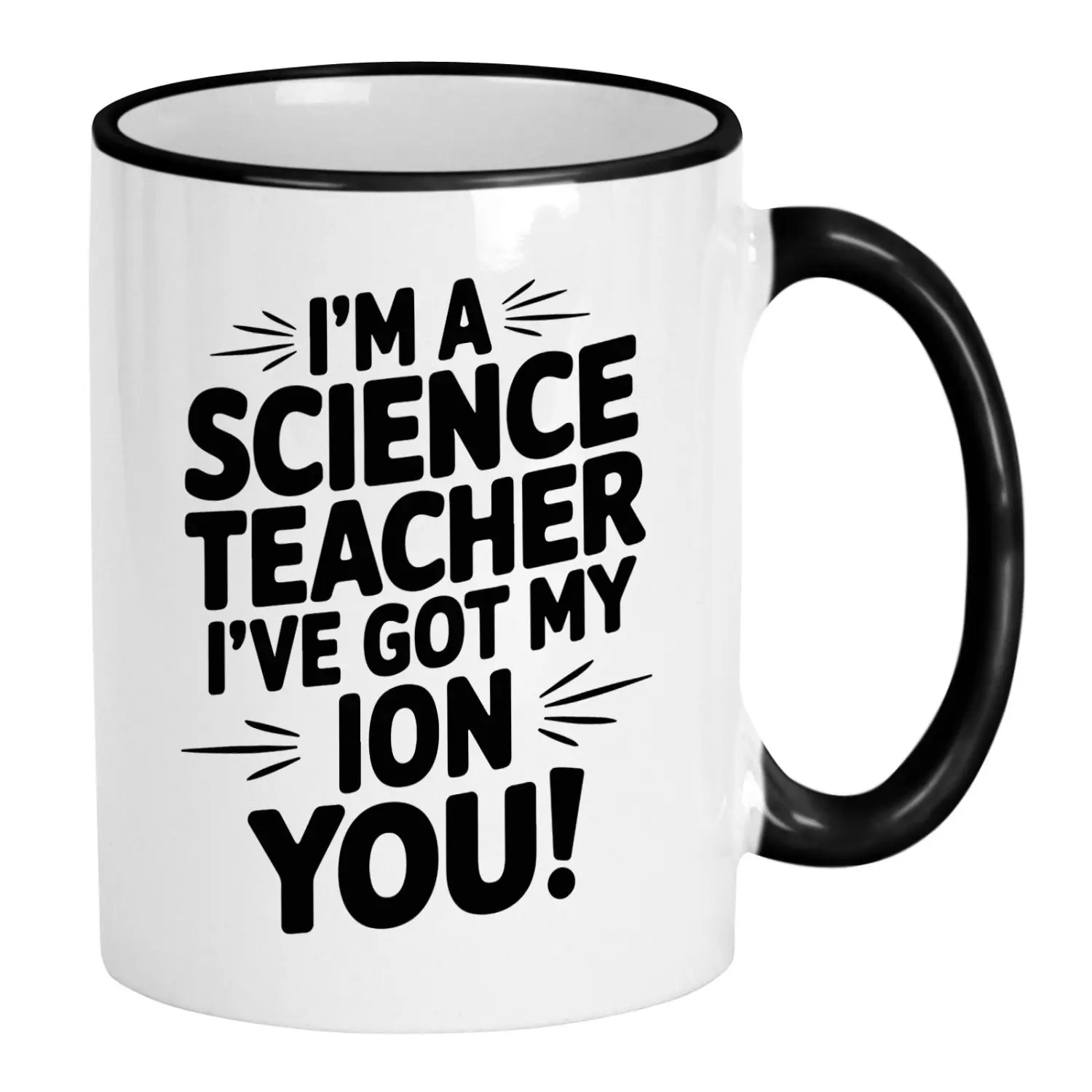 Funny Science Teacher Gifts - Science Mug for Teachers, Unique STEM Appreciation Gift, Nerdy Scientist Mug, Chemistry Physics Biology Cup.