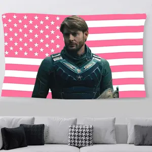 Soldier Boy The Boys V1 Flag Banner 3x5ft Tapestry Art Wall Decor Bedroom Dorm Room College Man Cave Movie Gifts Decoration Cotton Linen Decorative