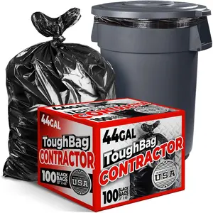 44 gallon commercial trash bags 38x count gallon contractor bags black garbage can liners made in usa