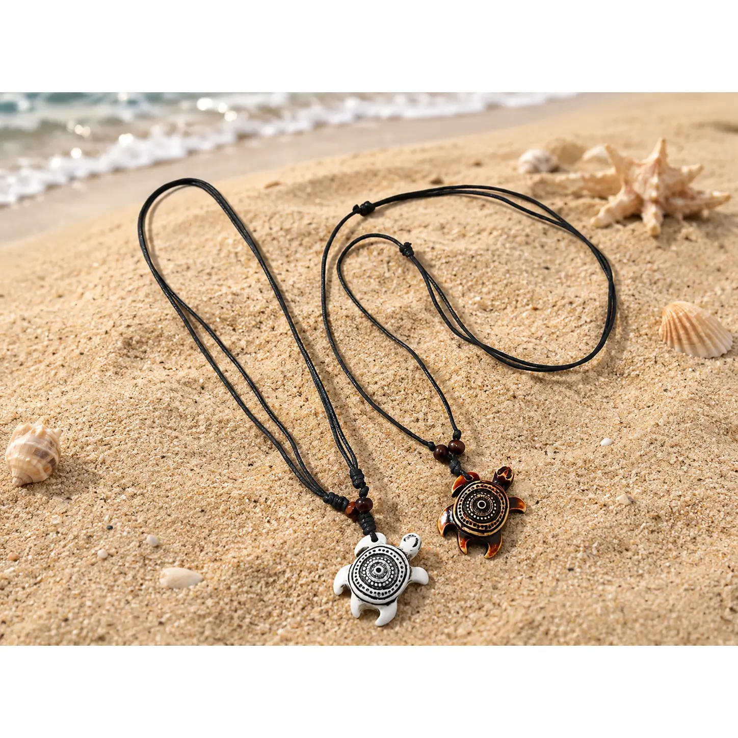 Island Honu Cord Necklace