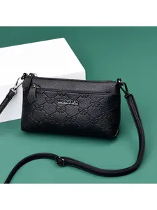 2026 New Model Handheld Small Bag, Soft Leather Mini Shoulder Crossbody Bag for Middle-Aged Mothers