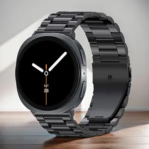 Stainless Steel Strap for Samsung Galaxy Watch 40mm 44mm 46mm, Adjustable Band for Men Women, Fits Samsung 8 Classic Ultra 47mm