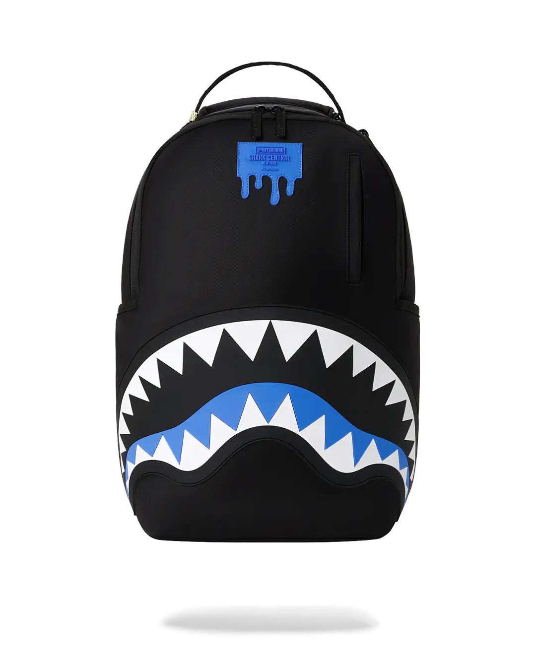SPRAYGROUND SHARK CENTRAL PASSPORT BLUE BACKPACK