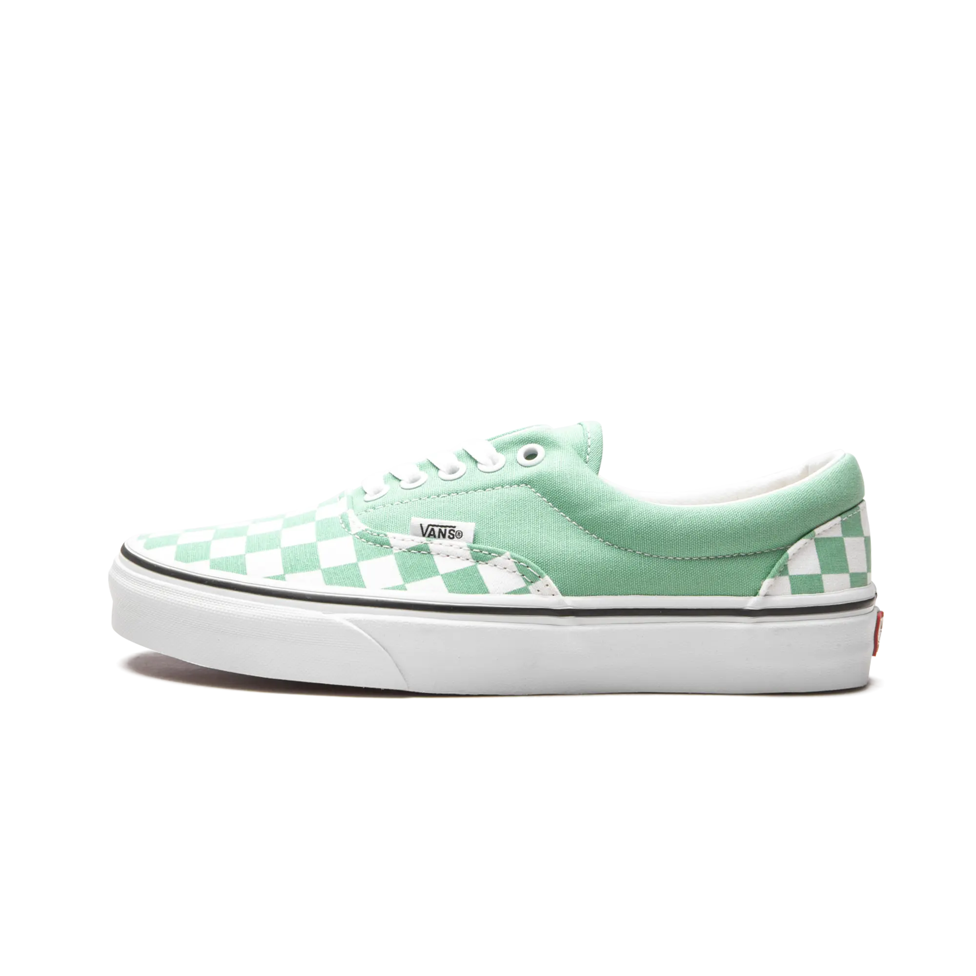 Era "Checkerboard - Neptune Green" VN0A38FRVOV