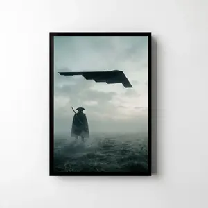 [Canvas Material With Frame] 250th Anniversary of America Wall Poster, "Liberty" Themed Wall Art, U.S. Air Force Themed Home Decor—The Perfect Decorative Gift