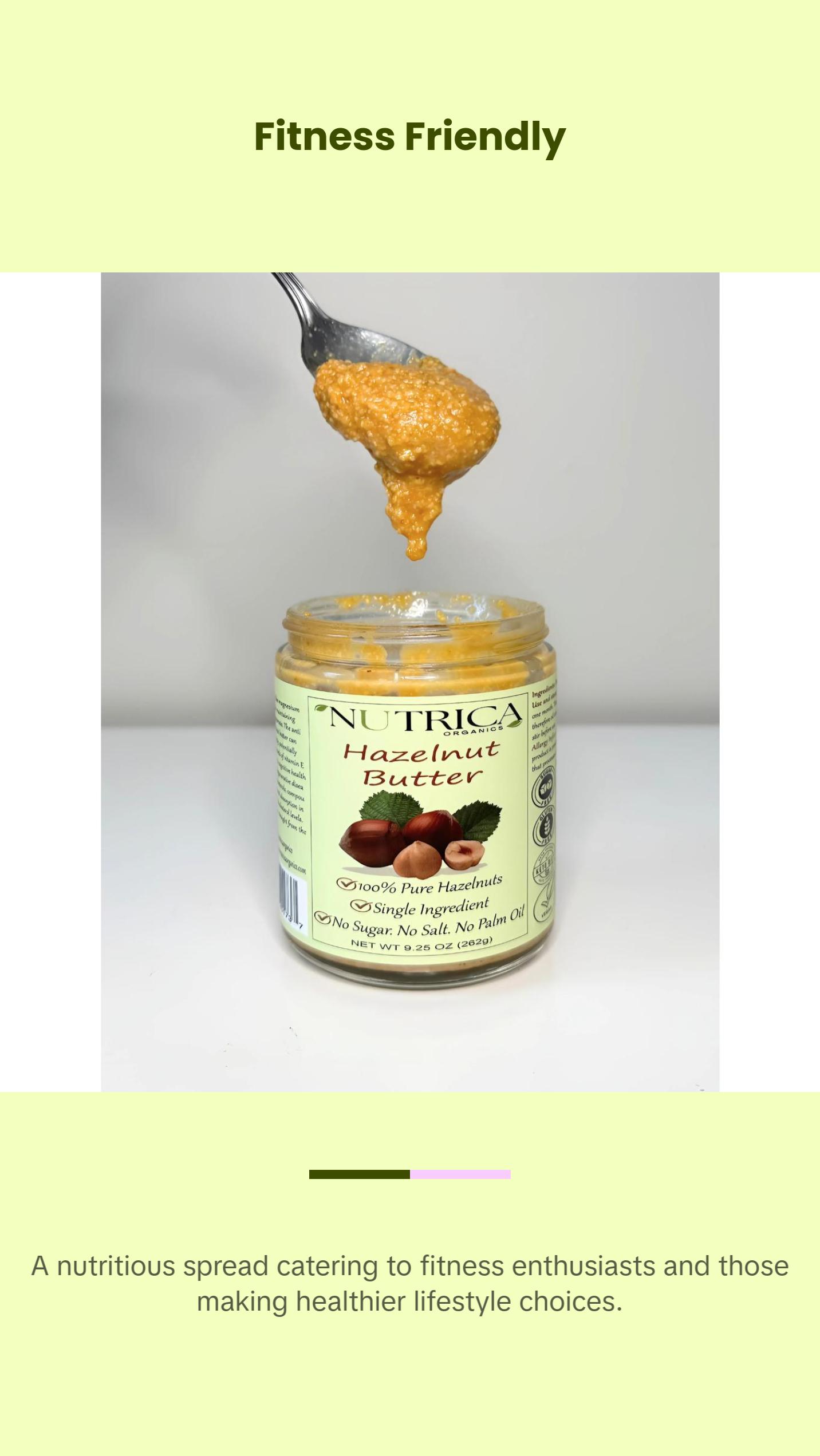 100% Natural Hazelnut Butter