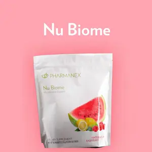 Nubiome Gut Health Debloat Drink Pre Post Biotics Pink Drink for Fitness and Healthcare Edible Supplement Dietary Probiotic Powder Optimum Tea