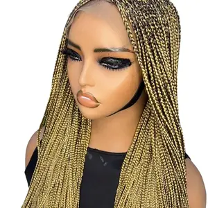 Jessbeline  Braided Wig with Lace closure for Women (not full lace, so glue-less)