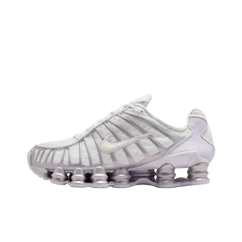 NIKE Women's Shox TL 'Barely Grape' Soft Mesh Sports Shoes, Athletic Trainer for Walking, Gym, and Daily Wear, Training