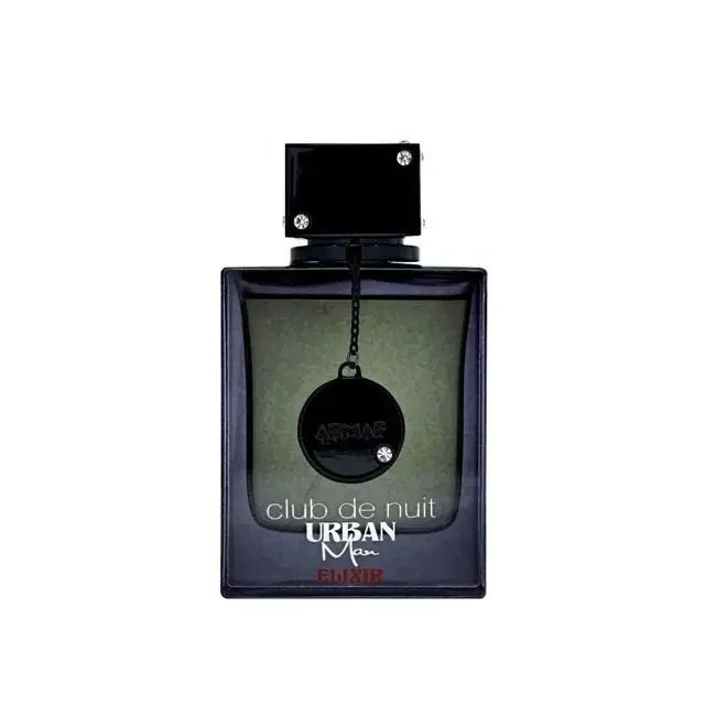 Armaf Club De Nuit Urban Man Elixir EDP Spray - 3.6fl.oz Men's Woody Jasmine-Scented Cologne, Single Item