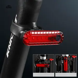 USB Rechargeable Bicycle Taillight - Waterproof Safety Light for Mountain Bike Outdoor Cycling, Commuting Night Riding