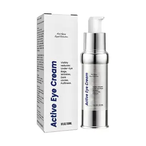 TrueRelief Hydrating Eye Cream with Hyaluronic Acid, Caffeine, Peony Seed Oil, 5-Peptide Complex - Smooth, Lightweight Daily Formula for Hydration, Moisture, Dark Spot Reduction, Dark Circle Brightening & Puffiness Relief, Moisturizer, Smoothing