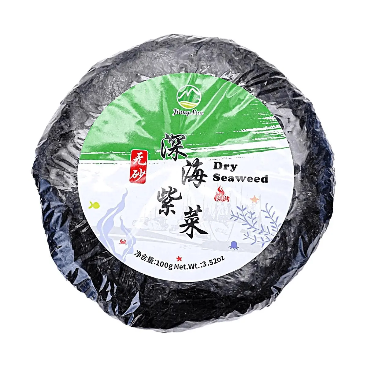 KNSKOREA Gangnam Shop Dried Seaweed 100g - Premium Korean Laver for Soups, Salads & Cooking - Umami Rich, Healthy Superfood