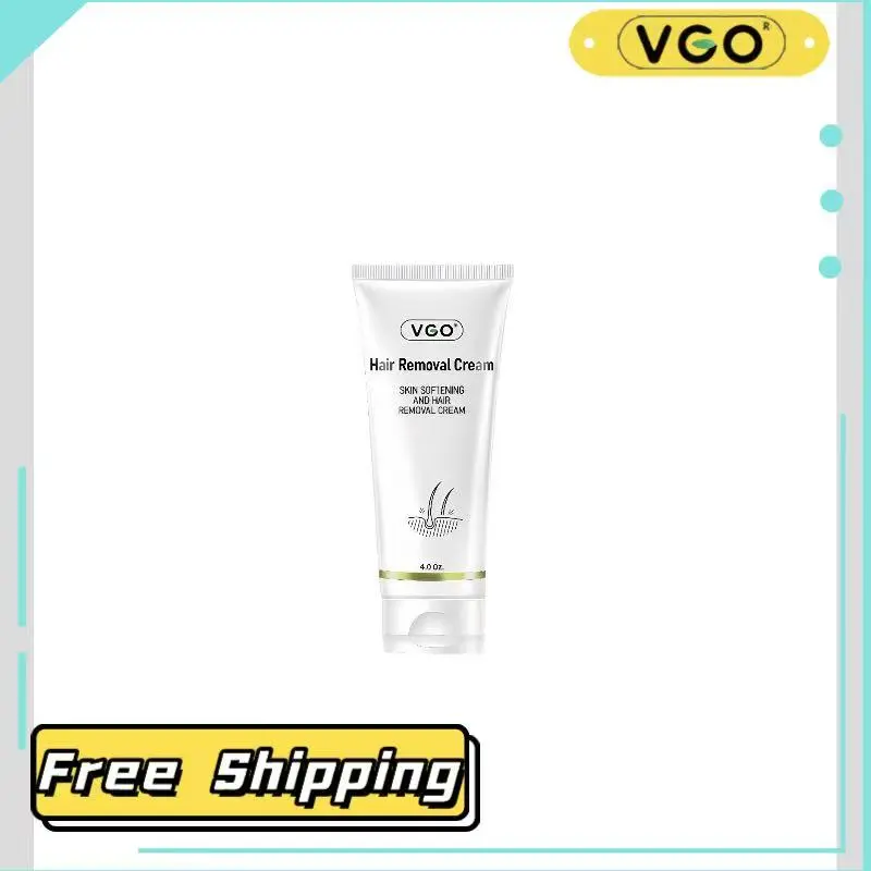 VGO hair removal cream 120ml - white mild hair removal, long-lasting inhibition of hair FC-034