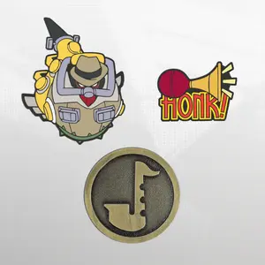Skullgirls  Limited Edition Big Band Pin Set Officially Licensed